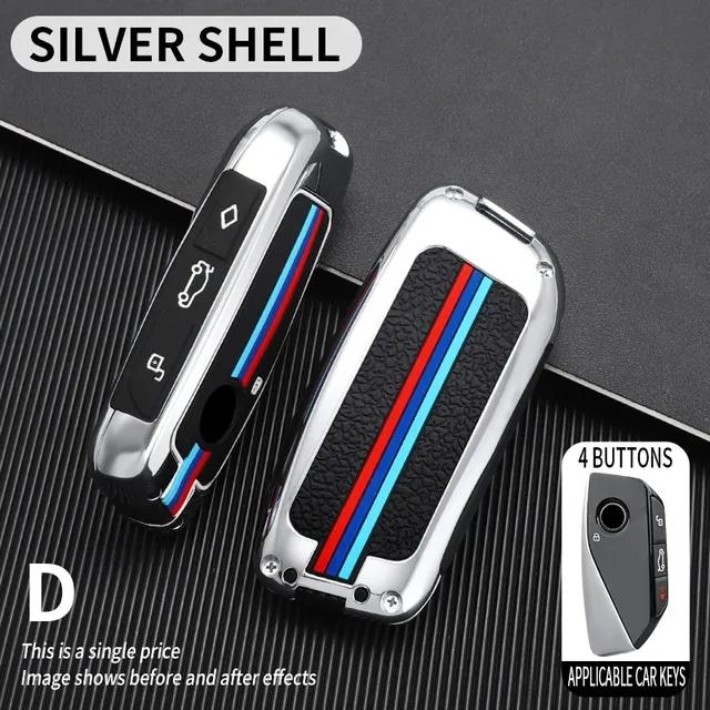 Для BMW X1 U11 X7 G07 XM G09 I7 7 серии G70 LCI IX I20 U06 G81 M3 чехол для ключей из цинкового сплава, автомобильный чехол для ключей, аксессуары для ключей, брелок