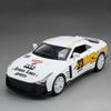 Масштаб 1/32 GTR50 Игрушечные модели машинок Литые литые гоночные автомобили версии Lightning Track Модели с открытыми дверями Подарки для мальчиков