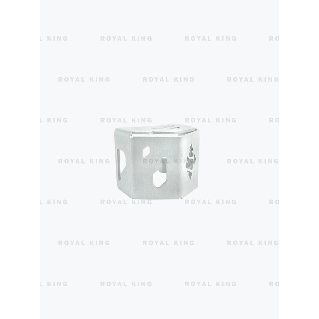 Casque Rear Oil Reservoir "Guard, Silver Fit For Royal Enfield Guerrilla 450"