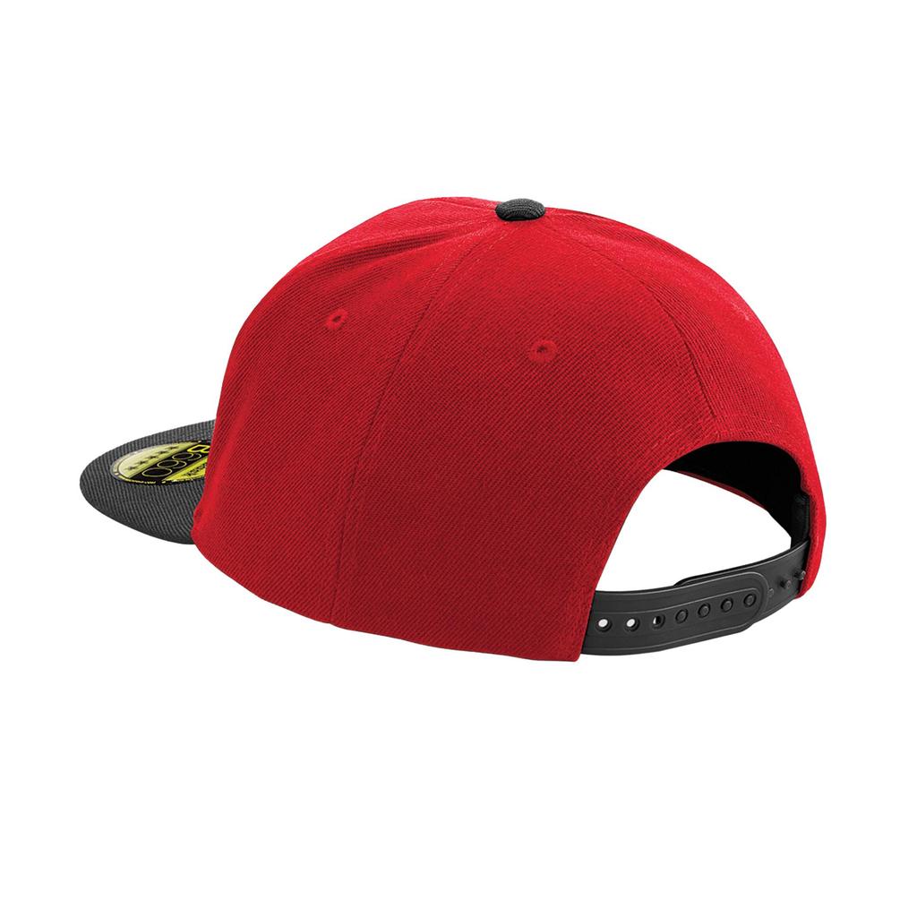Unisex Adult Original Flat Peak Snapback Cap