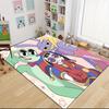 Colorful Friends Fun Poses Carpet Rug Soft Washable Antislip Home Living Room Sofa Mats Personalized Christmas Rug