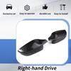 Пара накладок на зеркала для праворульных BMW 3/5/7/8 Серии G20 G21 G28 (320d, 330e, 330i)