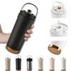 Ceramic Tumbler with 750ml Large Capacity Water Bottle with Perfect for Soy and Vacuum Keeps Drinks Hot or Stays and Direct Easy To Perfect for and