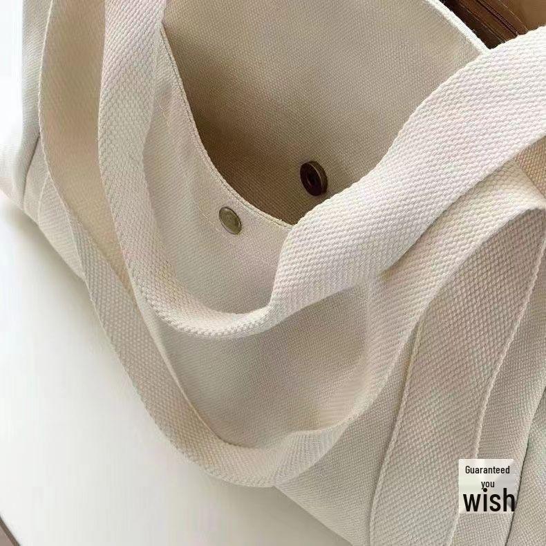 Женская большая холщовая сумка-тоут для летних прогулок, коротких поездок, повседневной работы и шопинга