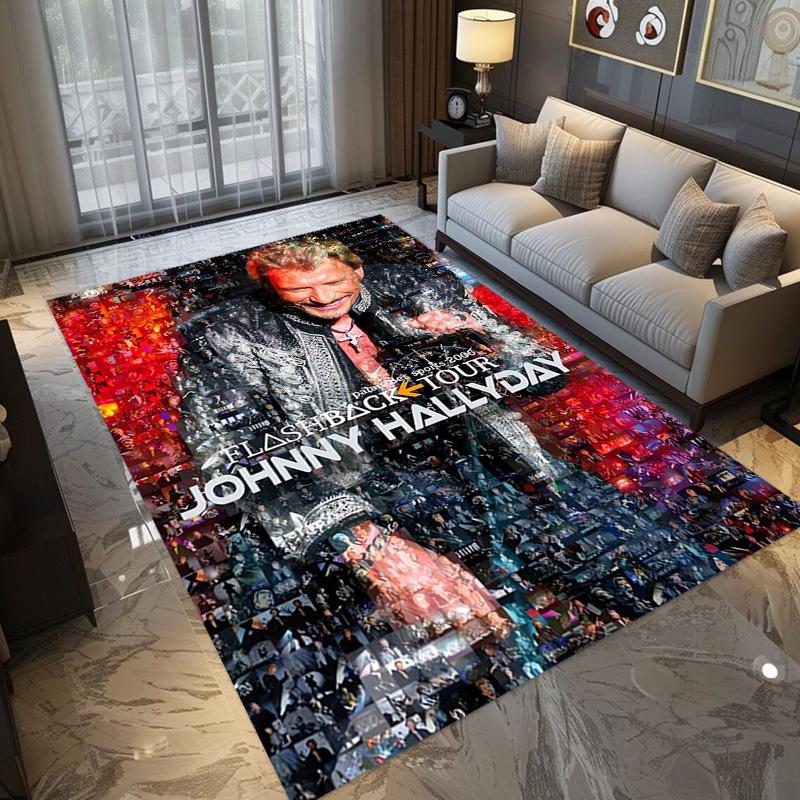Johnny Lights Up Stage carpet printing Living room and bedroom mats Doormat Room Art