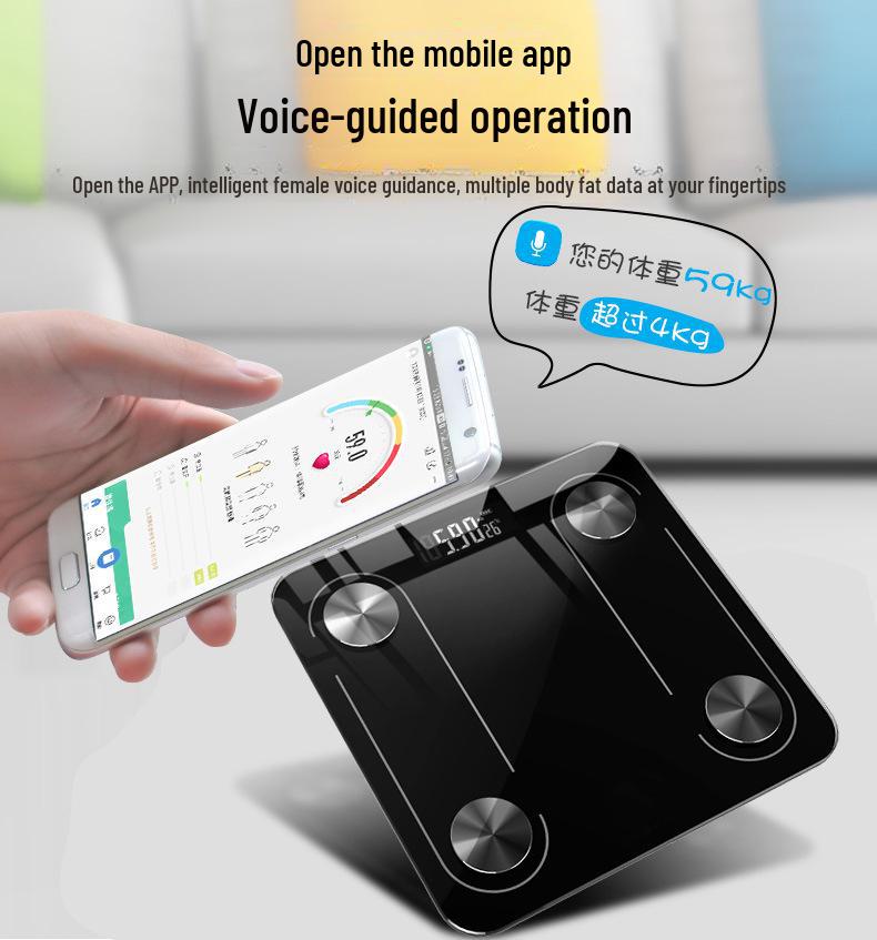 Bluetooth Smart Body Fat & Weight Weight Весы для домашнего использования