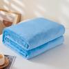 Однотонное фланелевое одеяло - Летнее покрывало для дивана, флисовая простыня, подарочное одеяло