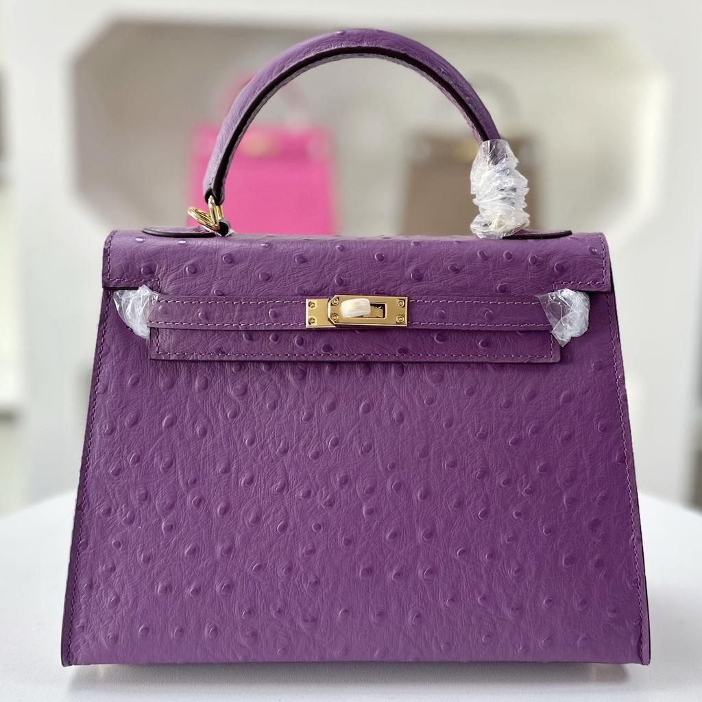 Сумка Женская 2026 Корейское издание Южноафриканский узор под страуса Женская кожаная сумка на руку Легкая роскошь Сумка на одно плечо Сумка через плечо