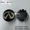 4pcs 59/63/85mm Car Factory Wheel Center Hub Cap For Infiniti Q50 QX50 Q50L Q30 QX30 Q80 Q70 Q70L QX70 Q60 QX60 badge hubcap W1