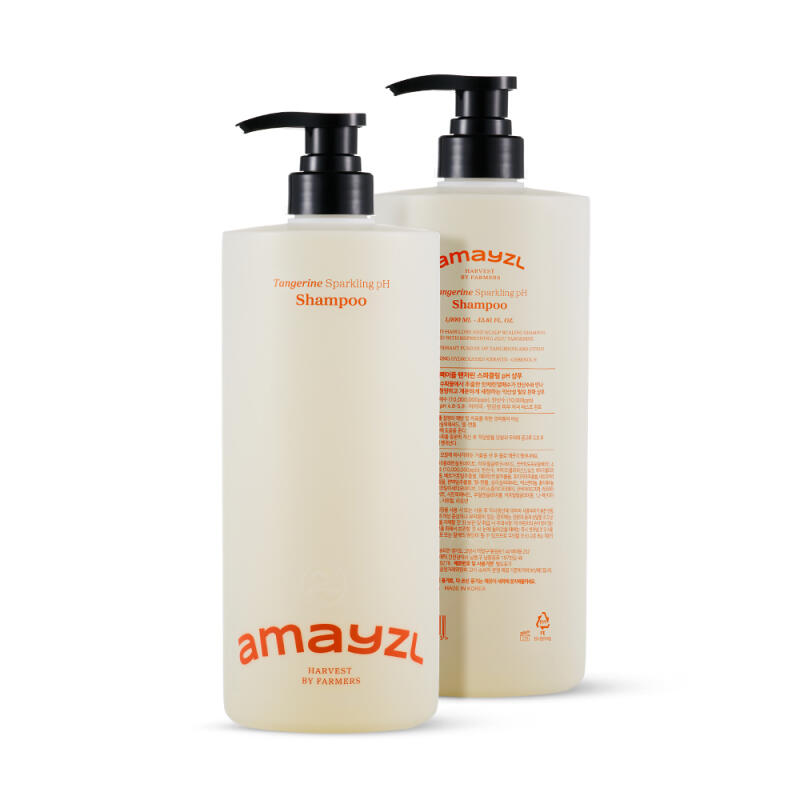 AMAYZL Tangerine Sparkling Carbonated Water pH Shampoo 1L