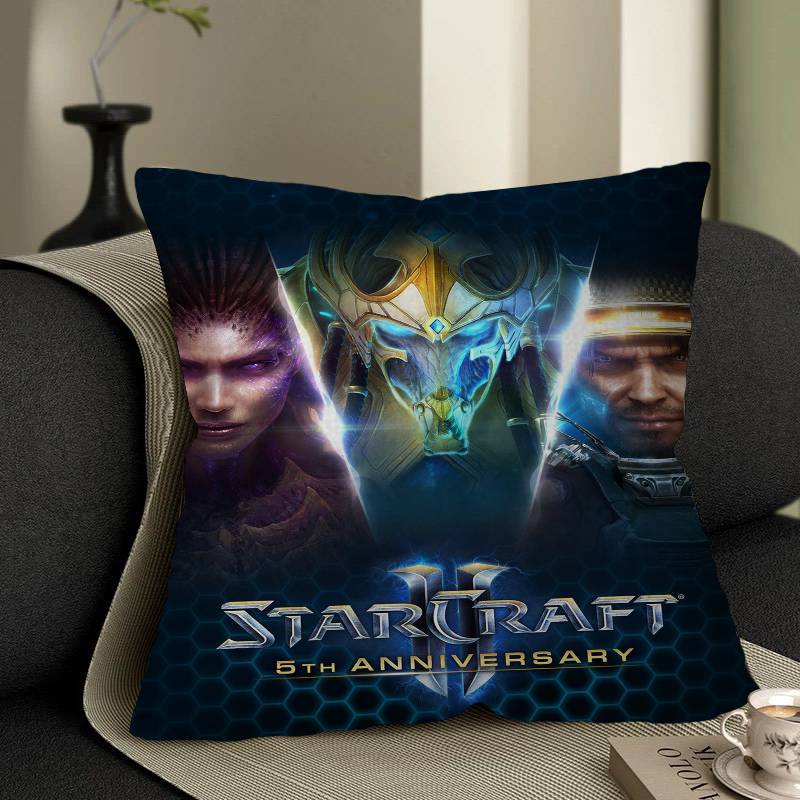 S-Starcraft 2 Наволочка мультяшный Подарок Наволочка для подушки Спальня Дом Диван Кресло Сиденье Декор наволочка