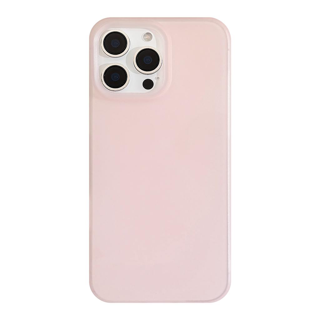 Simple IPhone16 Suitable for 15 IPhone Case 17pro Max Solid Color Silicone 13 Anti Fall 12 Transparent Color
