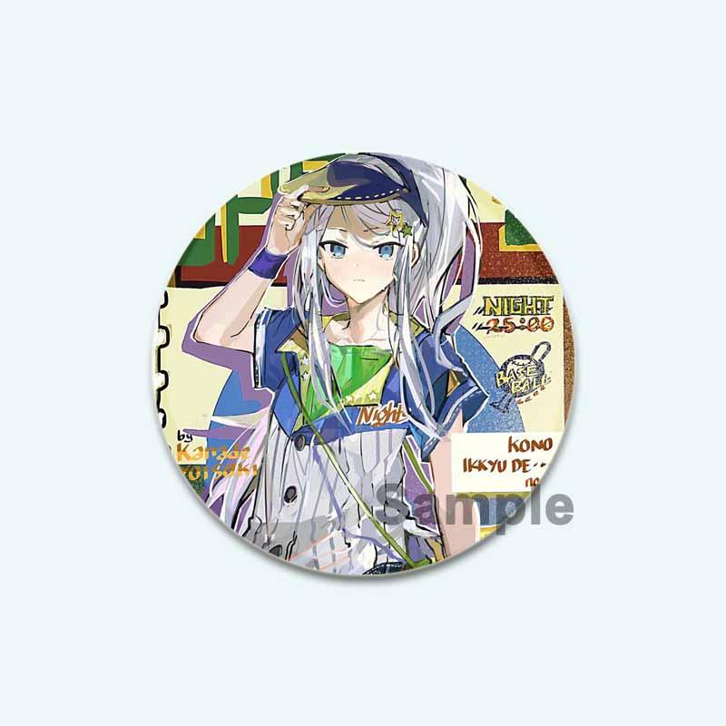 32/44/58 мм Милая мультяшная брошь Yoisaki Kanade для рюкзака Аниме-проект SEKAI значки на лацкан Косплей Значок Аксессуары Украшения для одежды