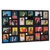 VidaXL Collage of Photo Frames for Photo of 24x (10x15cm) Black MDF