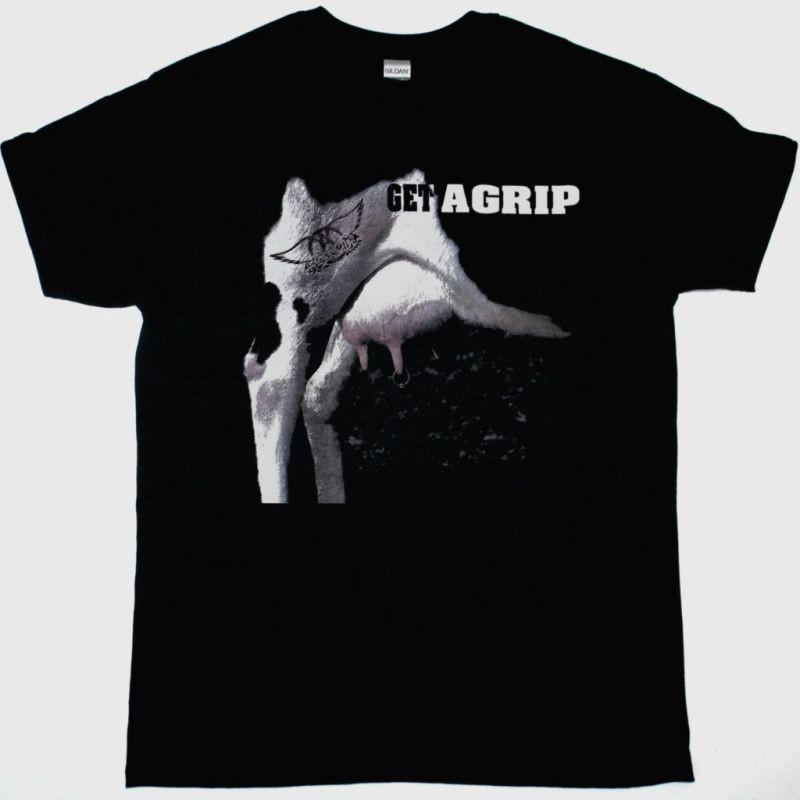AEROSMITH GET A GRIP TOUR NEW BLACK TSHIRT Unisex T-Shirt Graphic Tee