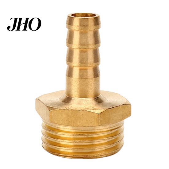Threaded Hose Barb Fittings Brass Adapter Connector High Strength Barbed Adapters Rustproof Corrosion Resistant Male Accessories Leak Prevention