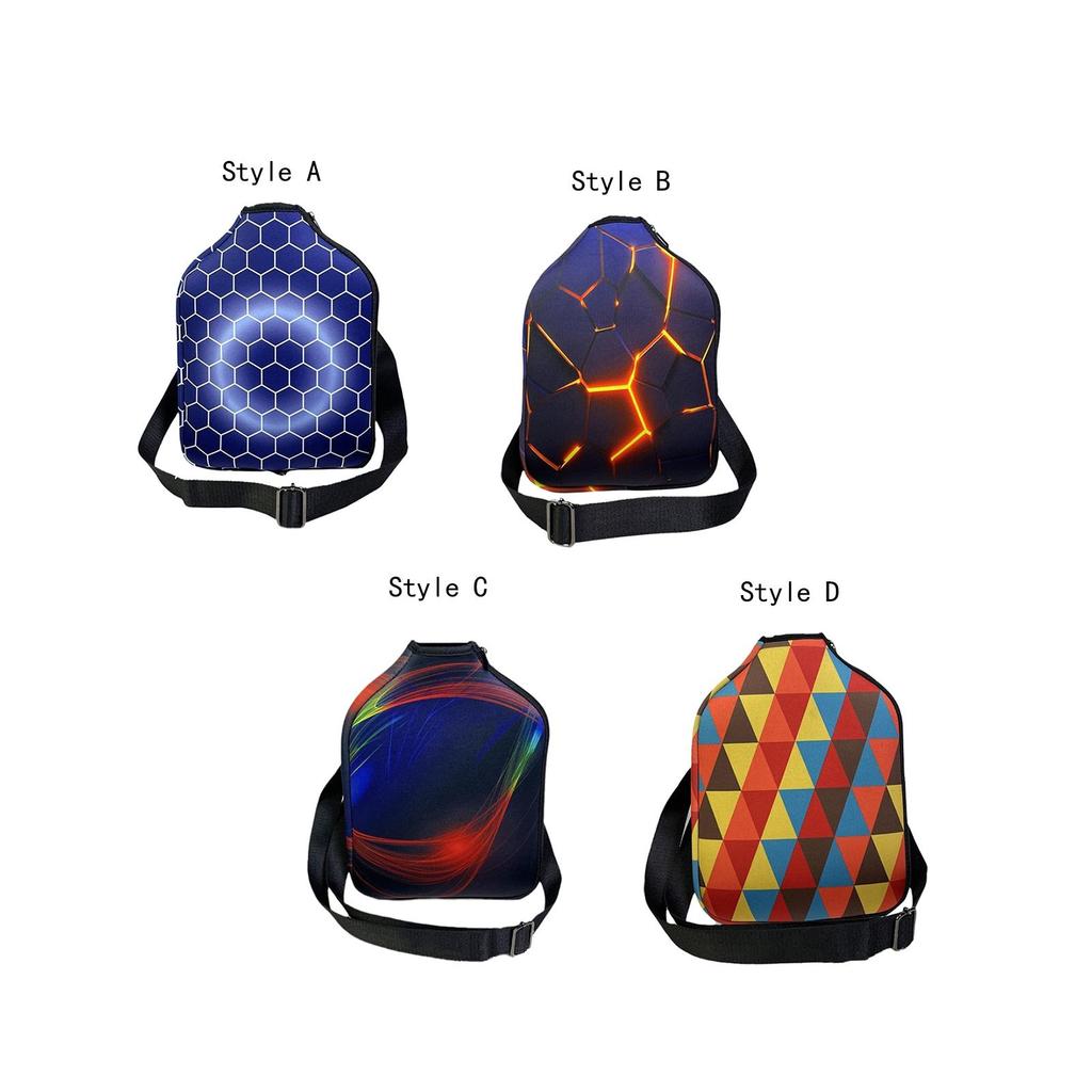 Neoprene Paddle Cover Pickleball Racket Cover for Indoor Outdoor Practice