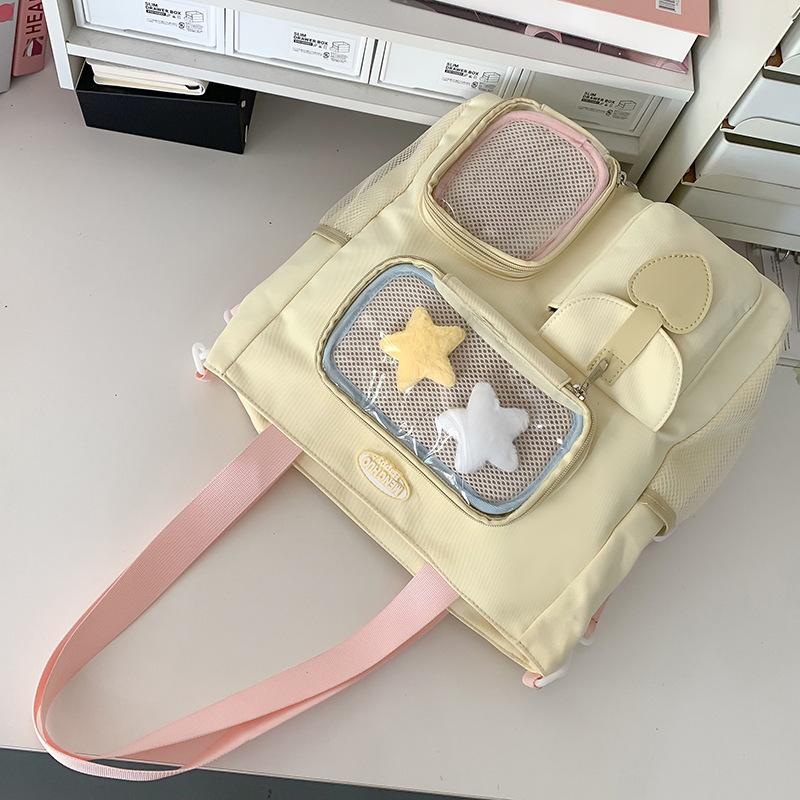 Children's Schoolbag, Girls, Primary School Students, Junior High School Students, Large-capacity Two-piece Backpack