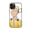 WD30 One Punch Man Black Sofe Case for Samsung Note 20 Lite S24 Ultra S23 A03 A05 A06 A11 A71 A15 A16 A13 A24 A25 A33 A52 A53 A50 M55 M35 Plus