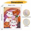 Disney oil painting painting art Aristocats kitten family handmade diy painting home decoration gift