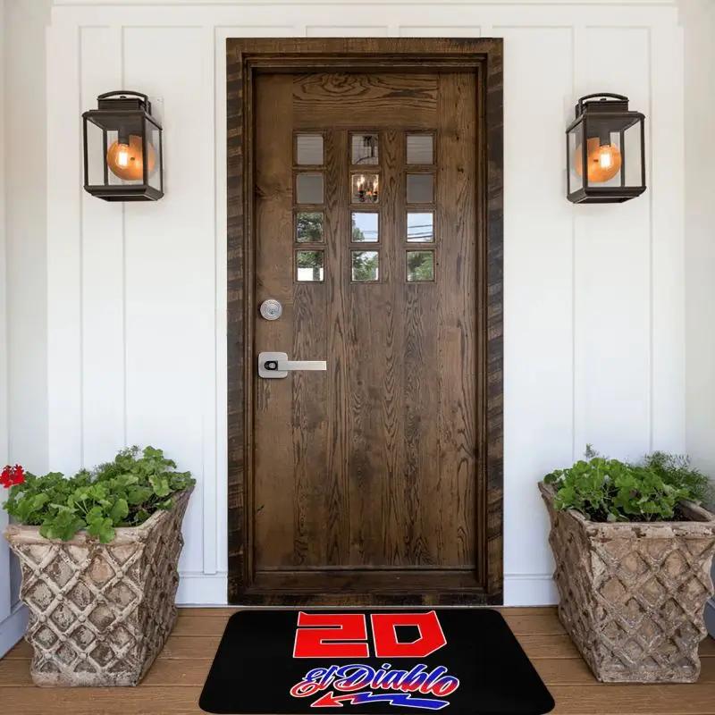 Fabio Quartararo Front Door Mat Anti-Slip Outdoor Absorbent Doormat Kitchen Balcony Entrance Rug Carpet