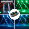 2025 Новые светодиодные микро 8x5 Вт паучьи огни DMX512 DJ сценическая лампа диско бар вечеринка RGBW окружающий движущийся луч KTV лампы трясущийся луч свет
