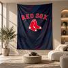 Decorative Tapestry,Boston Red Sox Printed Wall Art, Lightweight Wall Hanging For Bedroom Background