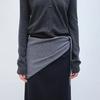 [7th] Wool Triangle Scarf (Gray)