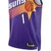 Nike Ретро-Джерси НБА Fan Edition 22-23 Phoenix Suns Девин Букер Нет. 1 дышащий топ унисекс фиолетового цвета DO9452-506