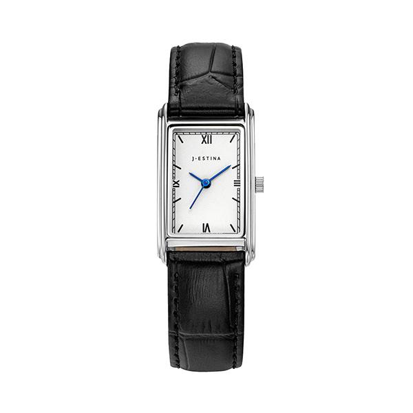 Jeieseutina Nuovo Tempo Прямоугольные кожаные часы (Jwt2Le5Bs502Whbk0)