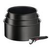 Ingenio Eco Resist Cookware Set 16/18/20 Cm Black