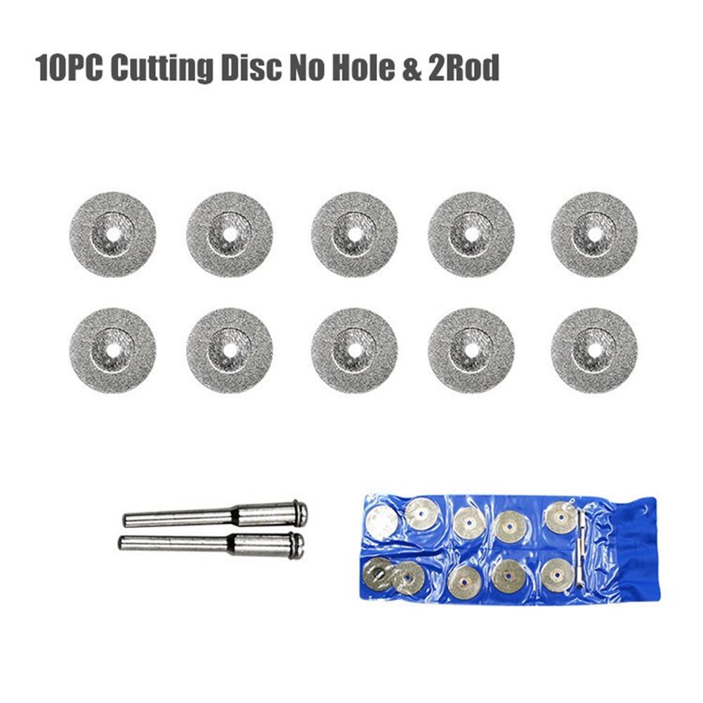 10pcs 22mm Diamond Cutting Wheels Dremel Rotary Tool Die Grinder Metal Cut Off Disc Glass Marble Tile Granite Cutting Accessory