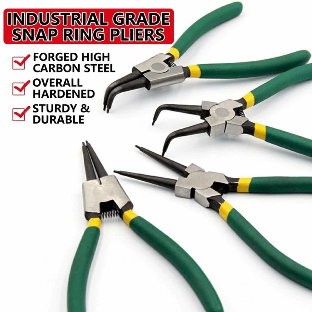 Universal Snap Ring Pliers Heavy Duty Retaining Ring Puller Circlip Pliers Mechanical Maintenance