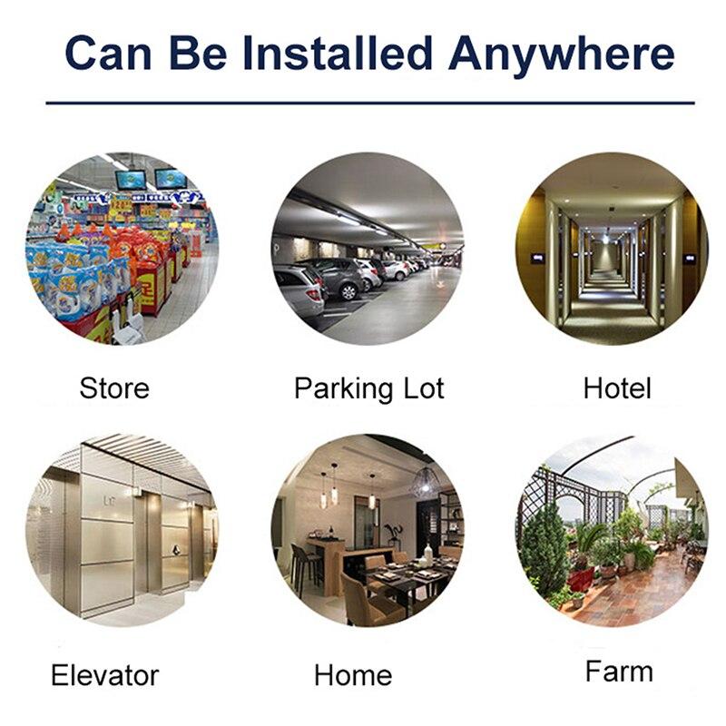 1 шт. Муляж камеры с красным светодиодом, Работает от батареек, Не требует проводки, Поддельная купольная камера безопасности для помещений и улицы