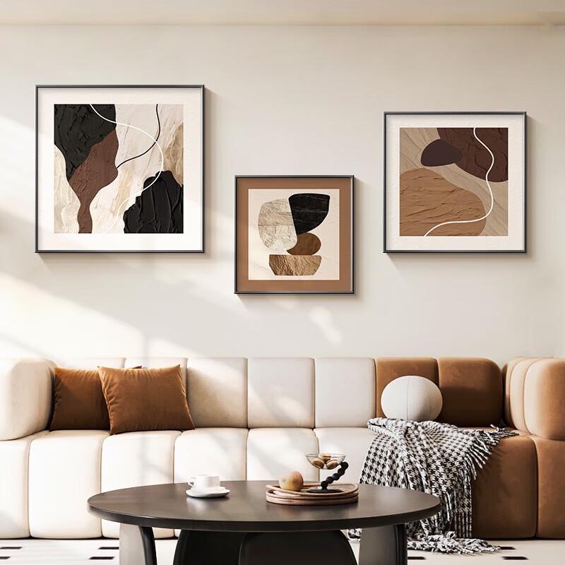 Современное абстрактное керамическое настенное искусство для гостиной