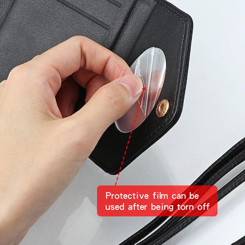 Чехол для телефона Fashion Girl из искусственной кожи для iPhone16 15 14 13 12 11Pro Pro Max Plus7 8 XS XR, устойчивый к падениям, сумка через плечо с зеркалом