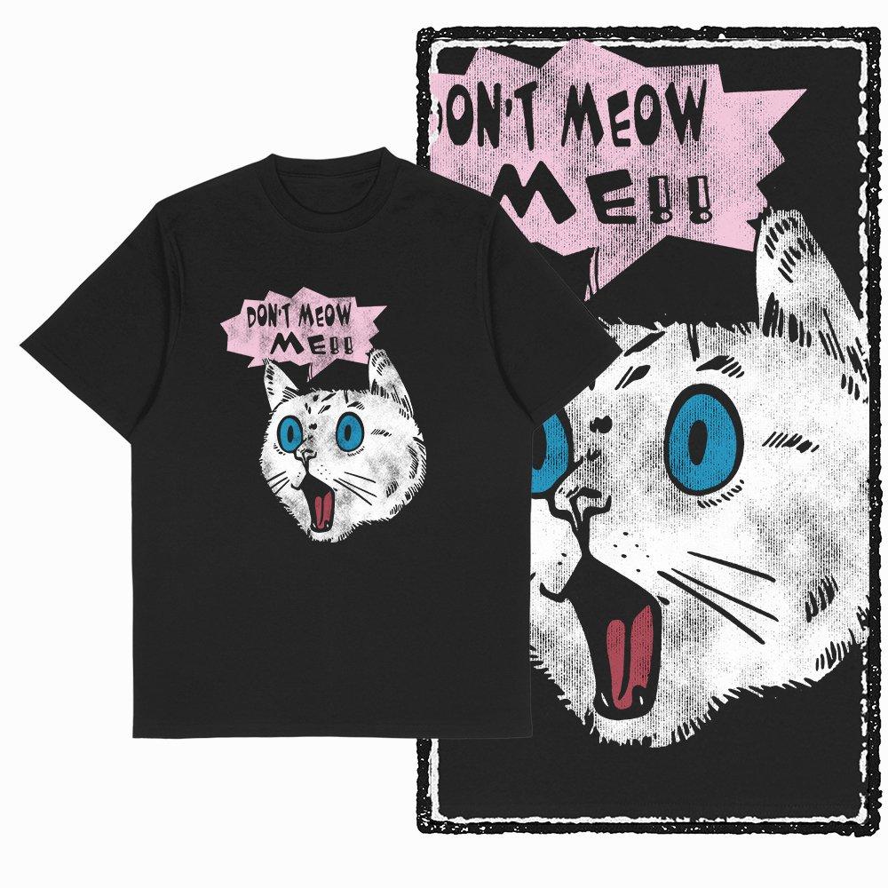 Funny Cool Cat Graphic Print Unisexs tshirt Black Big Size Unique T Shirt For Unisex Loose Creative Tshirt Novety Tee Shirt G53
