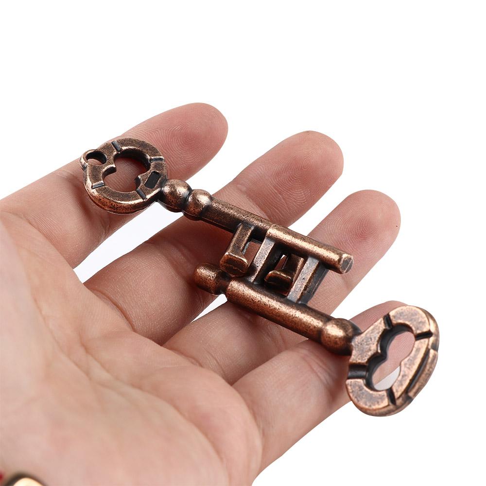 Game IQ Test Kid Intelligent Toy Brain Tester Puzzle Key Puzzle