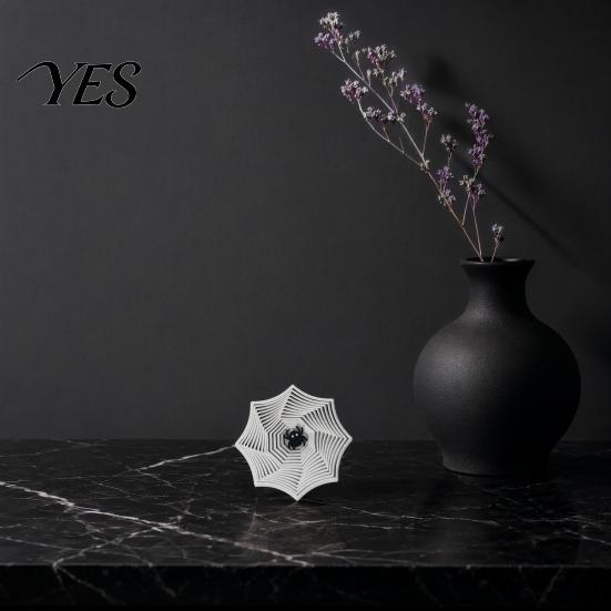 3D Printed Fidget Toy 1/4Pcs Expanded Star, Halloween Ghost Bat Pumpkin Spider Sensory Fractal Star Toy, Stress Relief Expandable Desk Portable