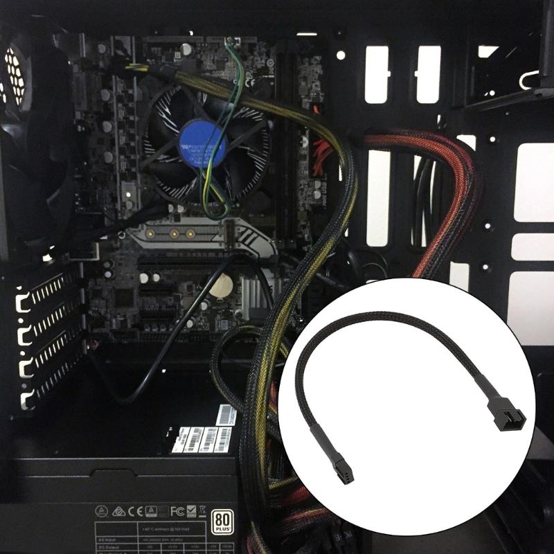 PWM Fan Splitter 4Pin Adapter Cable 1 To 1 2 3 Computer CPU Fan Splitter PC Fan Extension Power Cable Cooling Splitter