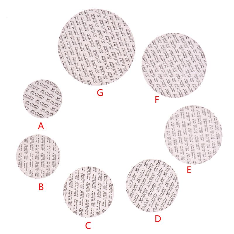 100 шт. самоклеящиеся пенопластовые уплотнительные колпачки для косметических бутылок, уплотнительные прокладки для бутылок