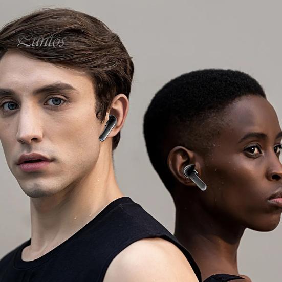 Беспроводные наушники с поддержкой Bluetooth, светодиодный дисплей, стереозвук, шумоподавление, водонепроницаемые наушники-вкладыши, гарнитура с сенсорным управлением