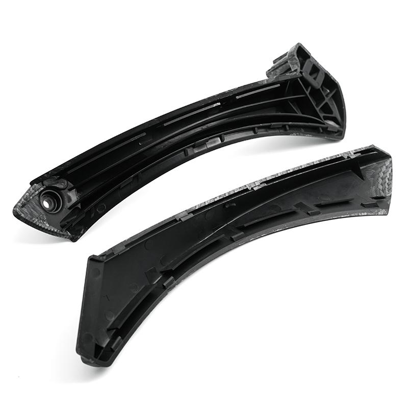 Автомобильные аксессуары, карбоновый стиль, внутренняя дверная ручка, сменный чехол для BMW 3 серии E90 E91 E92 316 318 320 325