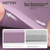 Yottoy Yoga Mat, Fitness Mat for Home Use, Non-Slip, Shock-Absorbing, Thickened Professional Floor Mat, Enlarged And Widened
