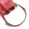 LOUIS VUITTON Epi Petit Noe Shoulder Bag Epi Leather Castarian red Women M44107 Used