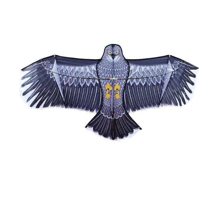 Воздушный змей Weifang Eagle с передней опорной стойкой - Прочный яркий тканевый хвост, плоский или изогнутый дизайн, Гарантированно летает.