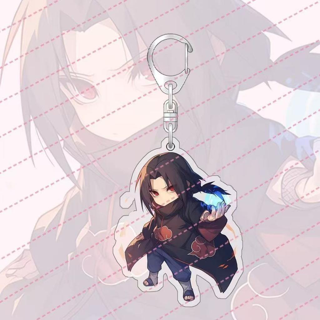 Аксессуары для акриловых брелоков Аниме Наруто Брелок для ключей с рисунком из мультфильма Узумаки Наруто