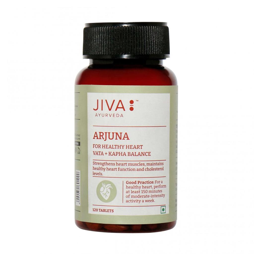 Арджуна (120 таб, 500 мг), Arjuna Tablets, Jiva