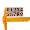 38Pcs Alphabet Stamps Set Alphabet Rubber Stamps Vintage Wooden Rubber A- Z Letter Number Stamp For Crafts Letters DIY Cards