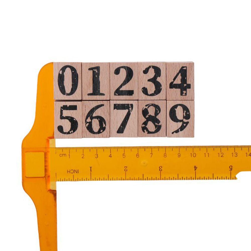 38Pcs Alphabet Stamps Set Alphabet Rubber Stamps Vintage Wooden Rubber A- Z Letter Number Stamp For Crafts Letters DIY Cards